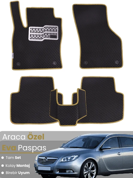 OPEL INSİGNİA STATİON WAGON (2008-2013) Uyumlu EVA Paspas Tam Set–Araca Özel,Oto Paspas ürün görseli 1