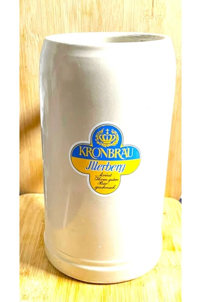 SANAT TACİRİ Vintage 01lt Tankart Porselen Tankart Bira Brdağı ürün görseli 1