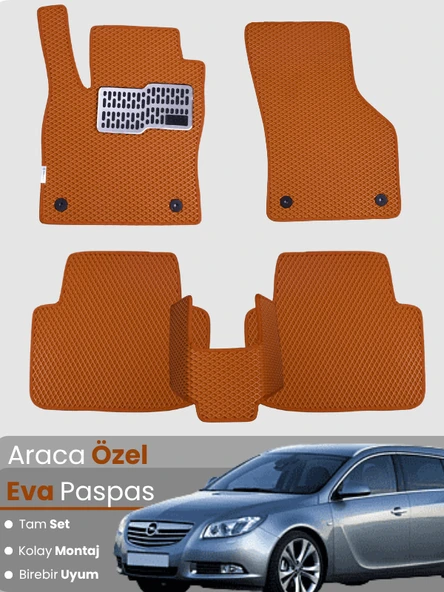 OPEL INSİGNİA STATİON WAGON (2008-2013) Uyumlu EVA Paspas Tam Set–Araca Özel,Oto Paspas ürün görseli 1
