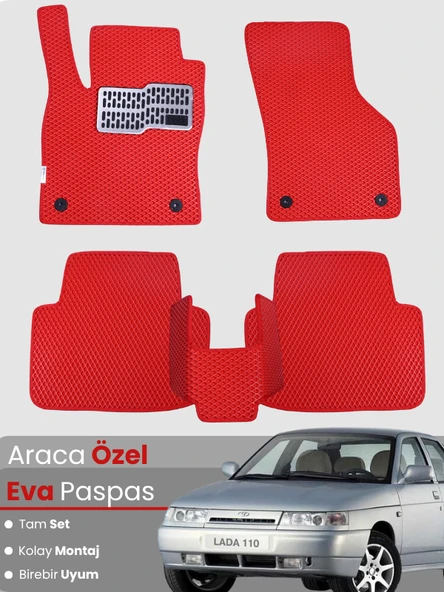LADA VEGA (1996-2004) Uyumlu EVA Paspas Tam Set–Araca Özel,Kolay Montaj,Su Geçirmez ürün görseli 1