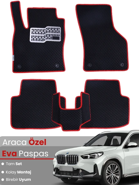 BMW X1 G45  (2022-2025) Uyumlu EVA Paspas Tam Set–Araca Özel,Su Geçirmez,Hızlı ve Kolay Montaj ürün görseli 1