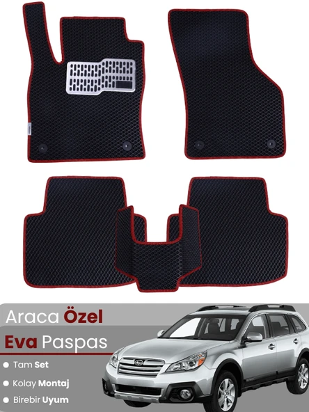 SUBARU FORESTER 3 (2008-2013) Uyumlu EVA Paspas Tam Set–Oto Paspas,Araca Özel,Kolay Montaj ürün görseli 1