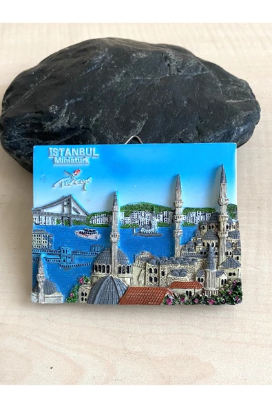 SANAT TACİRİ İSTANBUL MİNYATÜRK DUVAR SÜSÜ PORSELEN DUVAR SÜSÜ ürün görseli 1