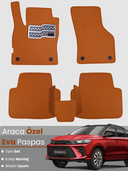 SWM G01 (2024-2025) Uyumlu EVA Paspas Tam Set–Oto Paspas,Araca Özel,Kolay Montaj ürün görseli 1