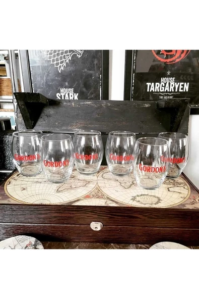 Gordons Kokteyl Bardakları 6 Adet ürün görseli 1