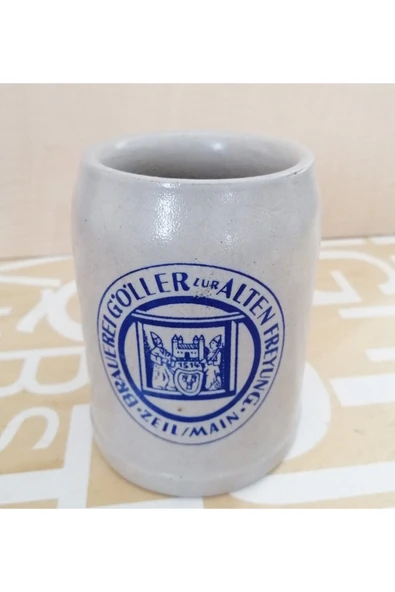 SANAT TACİRİ Vintage 0.5lt Porselen Tankart Avrupa Bira Bardağı No 632 ürün görseli 1