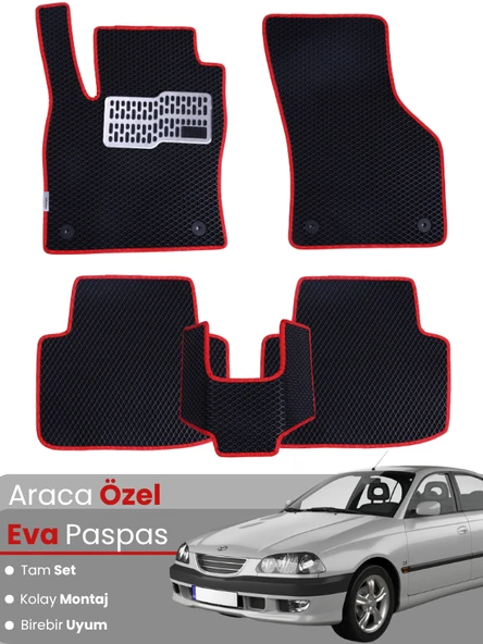 TOYOTA AVENSİS (1997-2003) Uyumlu EVA Paspas Tam Set–Oto Paspas,Araca Özel,Kolay Montaj ürün görseli 1