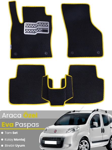Fiat Fiorino (2013-2025) Uyumlu EVA Paspas Tam Set – Birebir Uyum, Araca Özel Tasarım,Kolay Montaj ürün görseli 1