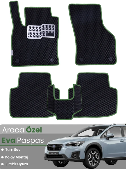 SUBARU XV (2018-2022) Uyumlu EVA Paspas Tam Set–Oto Paspas,Araca Özel,Kolay Montaj ürün görseli 1