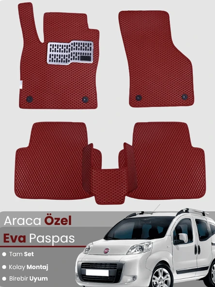 Fiat Fiorino (2013-2025) Uyumlu EVA Paspas Tam Set – Birebir Uyum, Araca Özel Tasarım,Kolay Montaj ürün görseli 1