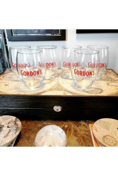 Gordons Kokteyl Bardakları 6 Adet - Resim 6