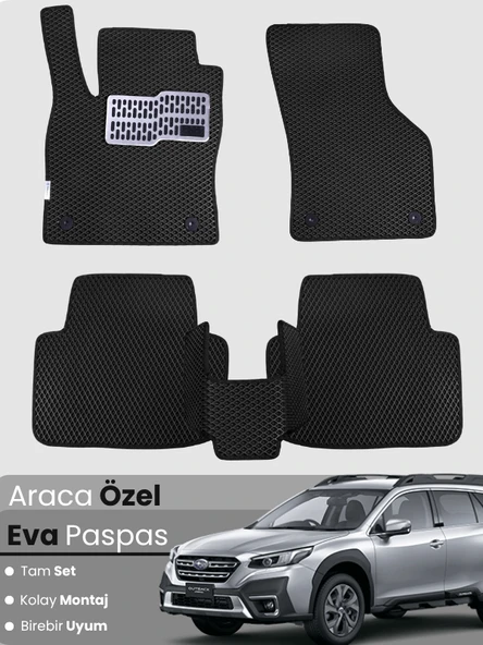 SUBARU OUTBACK (2015-2019) Uyumlu EVA Paspas Tam Set–Oto Paspas,Araca Özel,Kolay Montaj ürün görseli 1