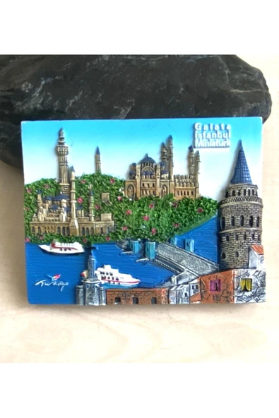 SANAT TACİRİ GALATA İSTANBUL MİNYATÜRK DUVAR SÜSÜ PORSELEN DUVAR SÜSÜ ürün görseli 1