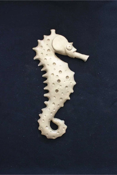SANAT TACİRİ DENİZ ATI RÖLYEF TAŞ TOZU DENIZ ATI BİBLOSU ürün görseli 1