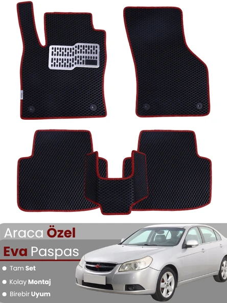 CHEVROLET EPİCA (2006-2012) Uyumlu EVA Paspas Tam Set–Araca Özel,Su Geçirmez,Kolay Montaj ürün görseli 1