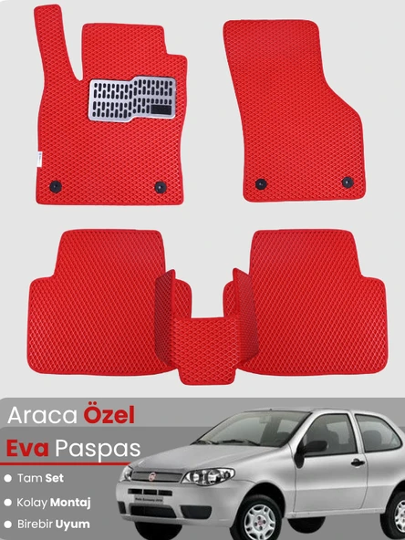 FİAT LİNEA (2007-2018) Uyumlu EVA Paspas Tam Set–Araca Özel,Su Geçirmez,Hızlı ve Kolay Montaj ürün görseli 1