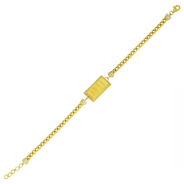 Altın Külçe Bileklik T077249 ürün görseli 1