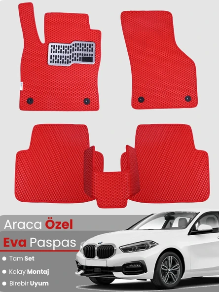 BMW 1 SERİSİ F40 (2019-2025) Uyumlu EVA Paspas Tam Set–Araca Özel,Su Geçirmez,Kolay Montaj ürün görseli 1