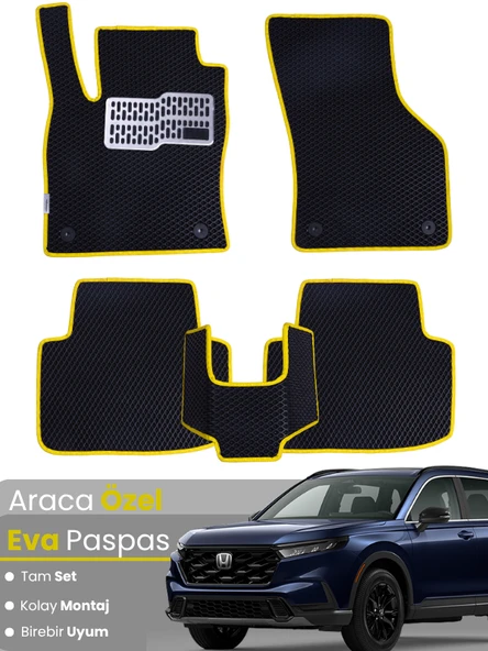 HONDA CRV 5 (2018-2024) Uyumlu EVA Paspas Tam Set–Araca Özel,Kolay Montaj,Su Geçirmez ürün görseli 1