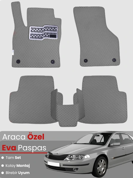RENAULT LAGUNA 2 (2001-2007) Uyumlu EVA Paspas Tam Set–Oto Paspas,Araca Özel ürün görseli 1