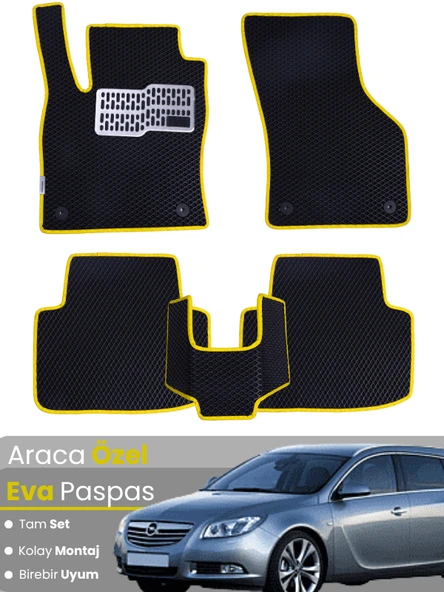 OPEL INSİGNİA STATİON WAGON (2008-2013) Uyumlu EVA Paspas Tam Set–Araca Özel,Oto Paspas ürün görseli 1