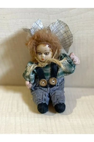 SANAT TACİRİ AVRUPA BEBEK BEZ BEBEK PORSELEN PALYAÇO ürün görseli 1