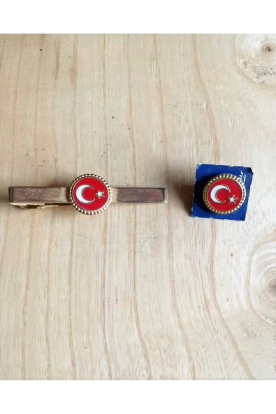 SANAT TACİRİ VİNTAGE KIRAVAT İĞNESİ ALBAYRAK ROZET VE KIRAVAT İĞNESİ ürün görseli 1