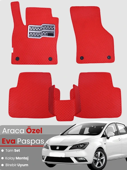 SEAT IBİZA STATİON WAGON (2008-2017) Uyumlu EVA Paspas Tam Set–Oto Paspas,Araca Özel,Kolay Montaj ürün görseli 1