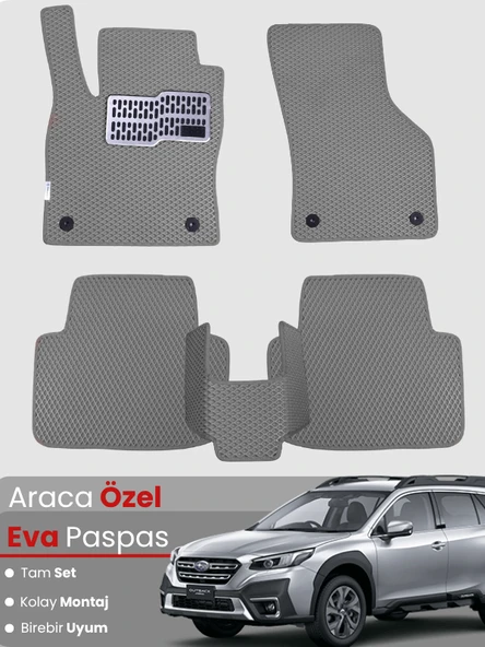 SUBARU OUTBACK (2015-2019) Uyumlu EVA Paspas Tam Set–Oto Paspas,Araca Özel,Kolay Montaj ürün görseli 1
