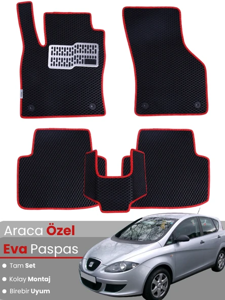 SEAT TOLEDO (1998-2004) Uyumlu EVA Paspas Tam Set–Oto Paspas,Araca Özel,Kolay Montaj ürün görseli 1