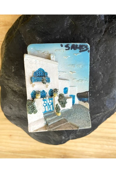SANAT TACİRİ EV TEMALI TEMALI MAGNET - Resim 2