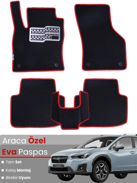 SUBARU XV (2018-2022) Uyumlu EVA Paspas Tam Set–Oto Paspas,Araca Özel,Kolay Montaj ürün görseli 1