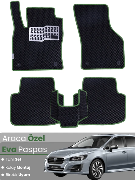 SUBARU LEVORG (2014-2020) Uyumlu EVA Paspas Tam Set–Oto Paspas,Araca Özel,Kolay Montaj ürün görseli 1
