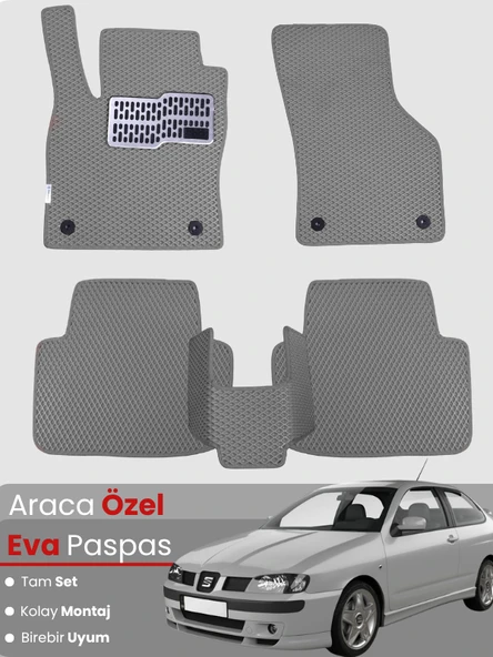 SEAT CORDOBA (2002-2009) Uyumlu EVA Paspas Tam Set–Oto Paspas,Araca Özel,Kolay Montaj ürün görseli 1