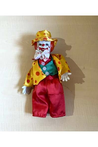 SANAT TACİRİ El Yapımı Porselen Palyaço El Boyama Porselen Bebek N0 324 ürün görseli 1
