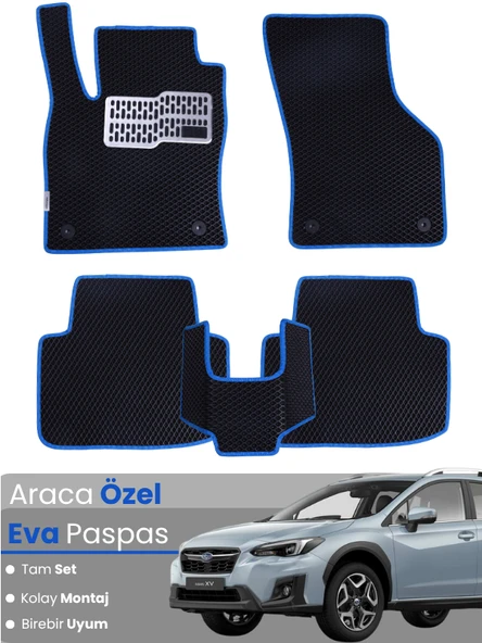 SUBARU XV (2018-2022) Uyumlu EVA Paspas Tam Set–Oto Paspas,Araca Özel,Kolay Montaj ürün görseli 1