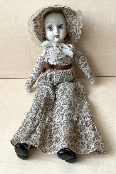 SANAT TACİRİ 40cm Porselen Bebek Tamiratlı Porselen Oyuncak Bebek ürün görseli 1