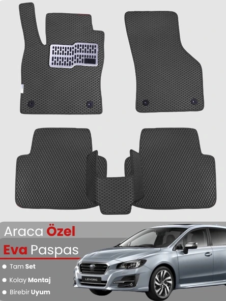 SUBARU LEVORG (2014-2020) Uyumlu EVA Paspas Tam Set–Oto Paspas,Araca Özel,Kolay Montaj ürün görseli 1