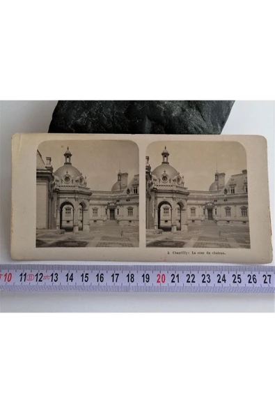 SANAT TACİRİ Chantilly , La Conr Du Chatean . Neue Photographische Gesellschaft Npg ürün görseli 1