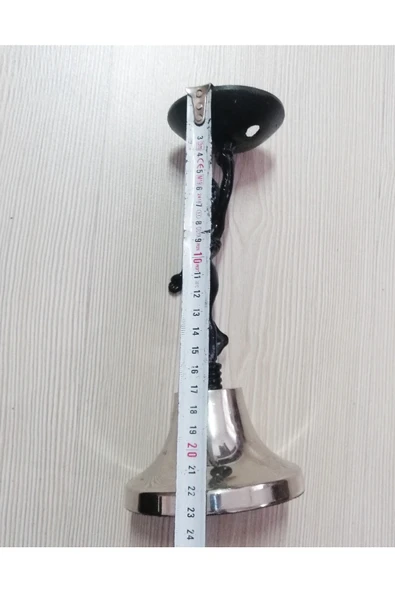 SANAT TACİRİ Antika Şamdan Metal Şamdan - Resim 4