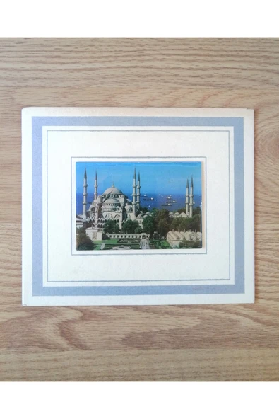 SANAT TACİRİ SULTANAHMET CAMİİ TÜRKİYE^NİN TARİHİ VE DOĞAL GÜZELLİKLERİ KARTLARI NO 87 ürün görseli 1