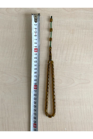 SANAT TACİRİ 27CM SIKMA KEHRİBAR TESBİH NO 54 ürün görseli 1