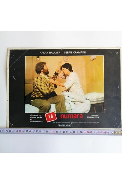 SANAT TACİRİ Büyük Boy Yeşil Çam Film Kartpostalları Koleksiyonluk Film Afişi - 14 Numara - ürün görseli 1