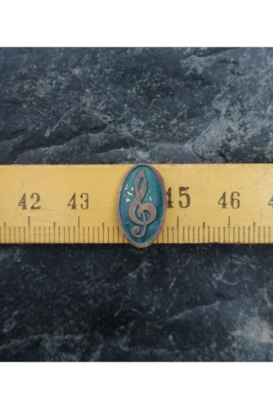 SANAT TACİRİ Vintage Metal Etiket Sol Anahtarı ürün görseli 1