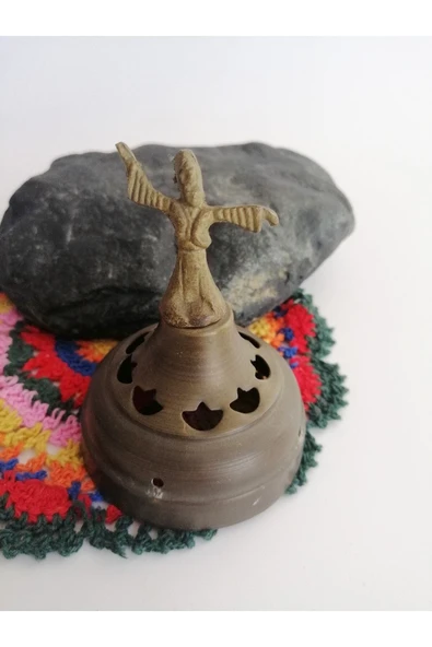 SANAT TACİRİ Pirinç Ve Bakır Mevlana Temalı Süs Obje ürün görseli 1