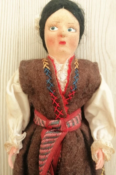SANAT TACİRİ Avrupa El Yapımı Bez Bebek Oyuncak Bebek ürün görseli 1