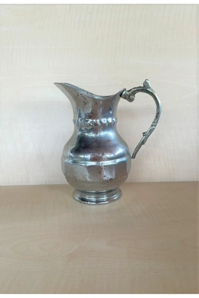 SANAT TACİRİ PİRİNÇ SÜRAHİ MİNYATÜR SÜRAHİ ürün görseli 1