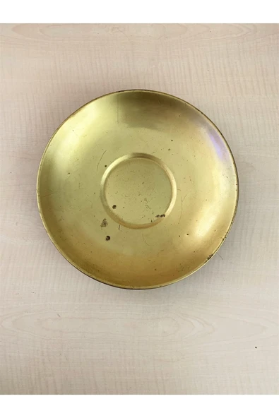 SANAT TACİRİ Antika Pirinç Tabak Pirinç Kase ürün görseli 1