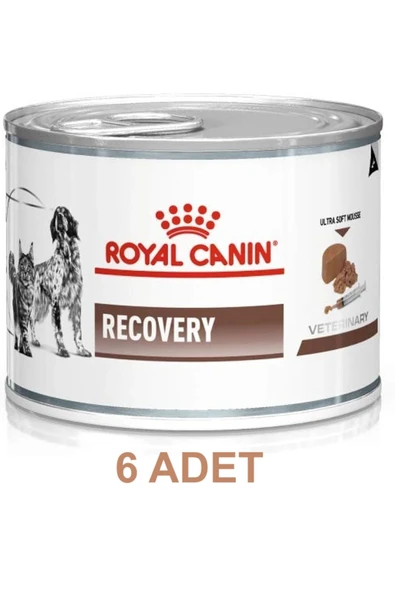 Royal Canin Recovery Pate Yoğun Bakım Konserve Kedi ve Köpek Maması 195 Gr x 6 ADET ürün görseli 1