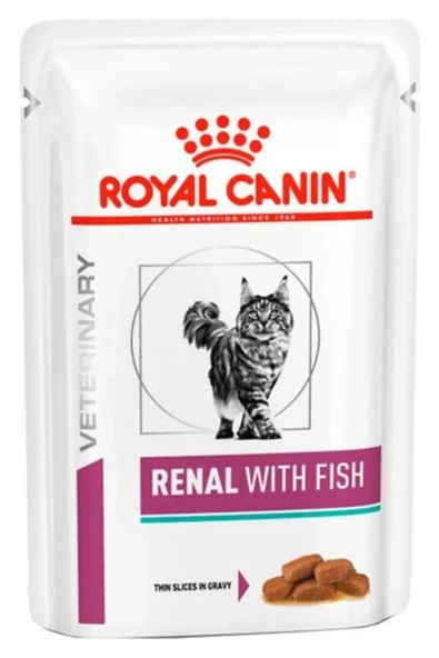 Royal Canin Renal Fish Balık Konserve 85GR X12 Adet ürün görseli 1